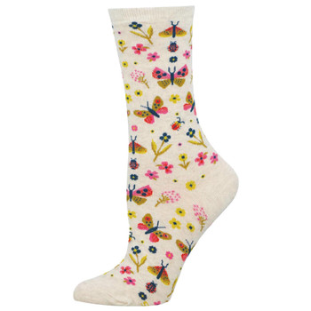 Socksmith Women's Socks - Butterfly Floral
