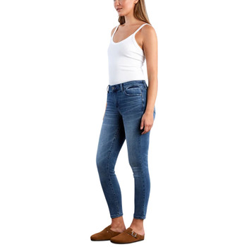 Hint Of Blu - Vera Skinny Jeans - Cycle Blue - side view