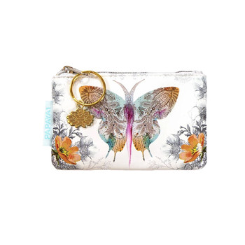 Paisley butterfly coin purse by Papaya.