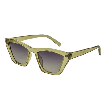 Z Supply Polarized Sunglasses - VILLA - Olive Gradient - front view