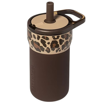 BrüMate LEAP 12oz Leakproof Kids Travel Mug - LEOPARD LATTE