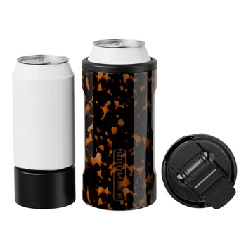 BrüMate Hopsulater Trio V2 - ( 3-In-1 Can Cooler ) TORTOISE SHELL - Limited Edition