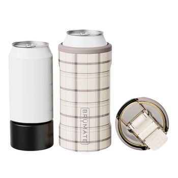 BrüMate Hopsulater Trio V2 - ( 3-In-1 Can Cooler ) OXFORD PLAID - Limited Edition