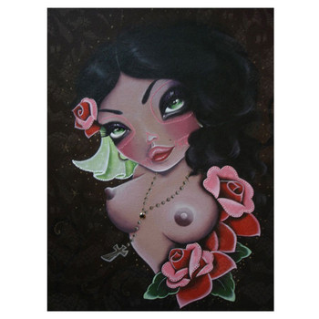 Muchacha by Candy Cane Art Print