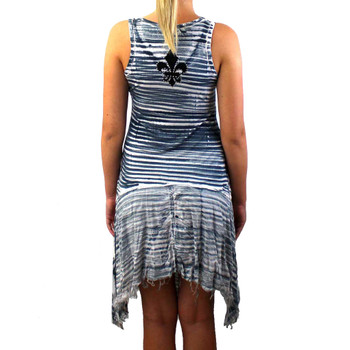 Vocal apparel women't striped tunic backside. 