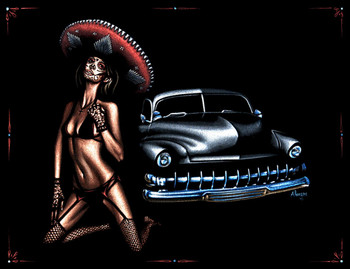 Marco Almera Merc Muertos Canvas Giclee