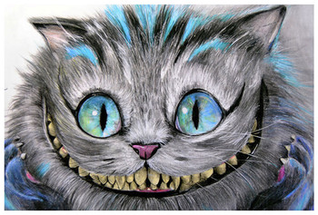 Cheshire Cat by Manuela Lai Canvas Giclee Art Print Alice In