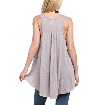Vocal Apparel Mandala Print Tank Top back view Vocal Apparel Mandala Print Tank Top back view