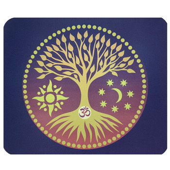 OM Tree of Life Mouse Pad Mat