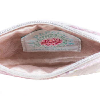 PAPAYA Coin Purse Wallet Henna inside view