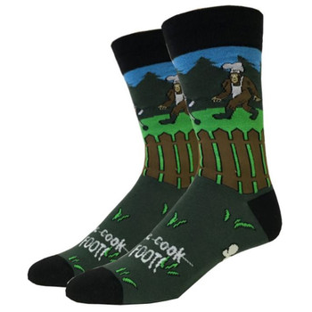 BBQ Bigfoot Men's Crew Socks