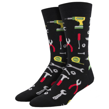 All Fixed Garage Tools Men's Crew Socks