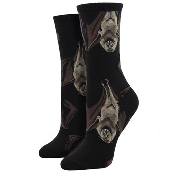 Going Batty Women's Crew Socks