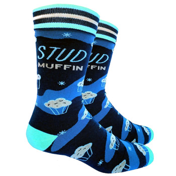 Stud Muffin Men's Crew Socks