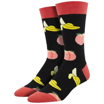 Peaches and Cream Men's Crew Socks