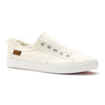 White Babalu sneakers. 