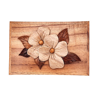 Flower wooden box.