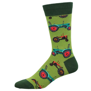 Socksmith Men's Crew Socks - Tractors