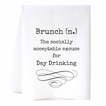 Brunch Flour Sack Cotton Dish Towel