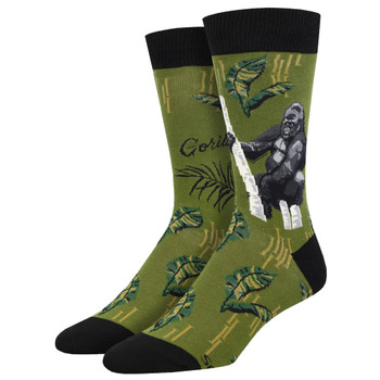 Endangered Species Gorilla Men's Socks