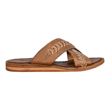 Roan by BED|STU Pecan Buttress Leather Sandal side view right