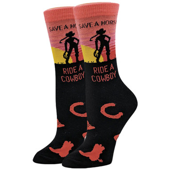 Ride A Cowboy Women's Socks