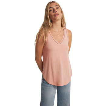 Carefully Content Lace Trim Flowy Tank Top (Sage) · NanaMacs