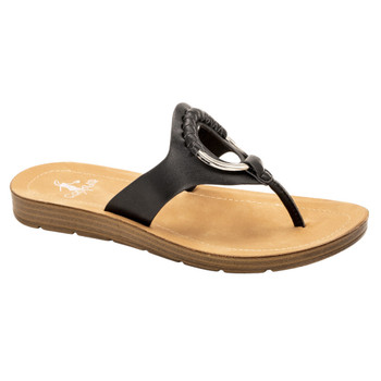 Corkys Footwear RING MY BELL Black Sandals