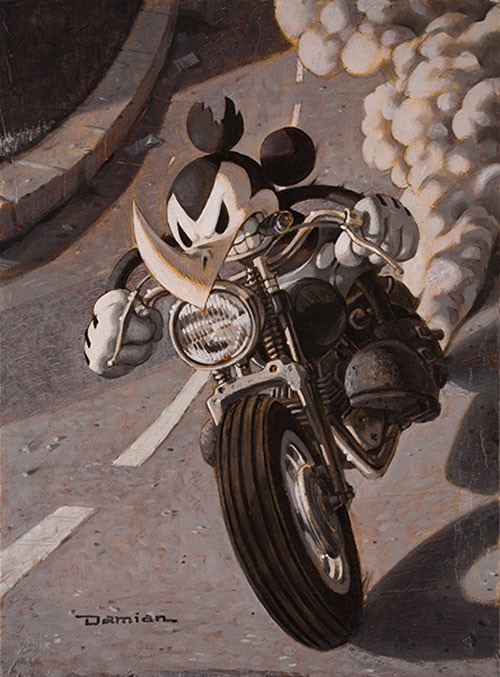 Rick Walters Still Hates You Fine Art Print - Purple Leopard Boutique