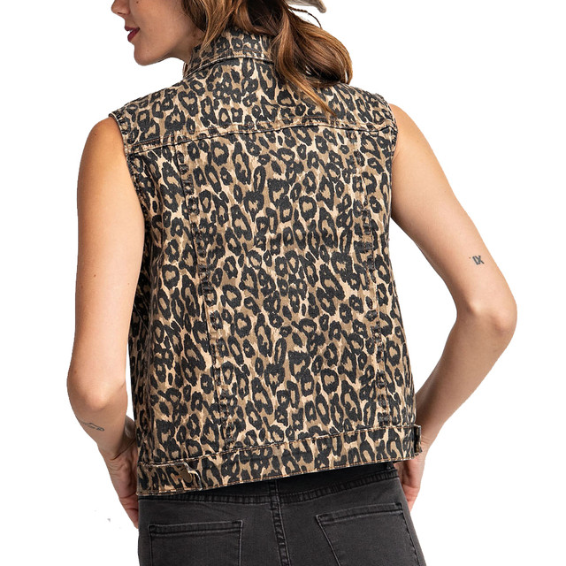 LEOPARD ANIMAL PRINT VEST | PURPLE LEOPARD BOUTIQUE
