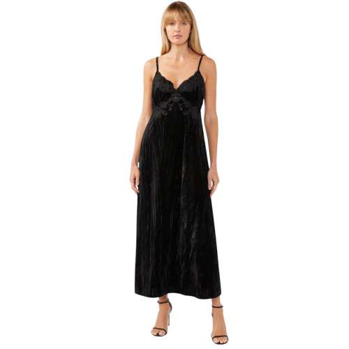 Velvet Rush Tier Maxi Dress main image 1