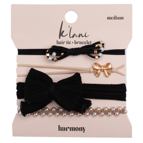 K'LANI HAIR TIE BRACELET - HARMONY | PURPLE LEOPARD BOUTIQUE