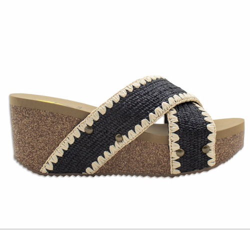 Volatile Raffia VOLATILE ANTIGUA RAFFIA SANDAL | PURPLE LEOPARD BOUTIQUE