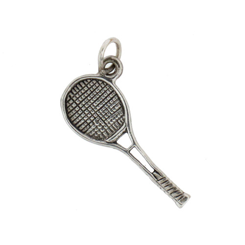 STERLING SILVER TENNIS RACKET | PURPLE LEOPARD BOUTIQUE