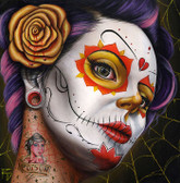 Poison Girl by Randy Drako Canvas Giclee