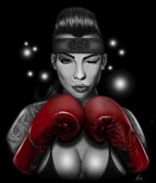 Charlie Medina Knockout Canvas Giclee