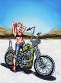 Tom Laura aka BigToe - Desert Flower - Canvas Giclee