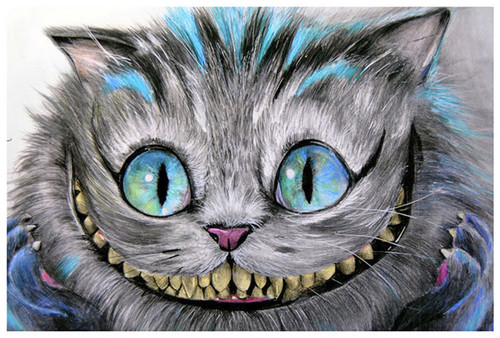 Cheshire Cat by Manuela Lai Fine Art Print Alice in Wonderland