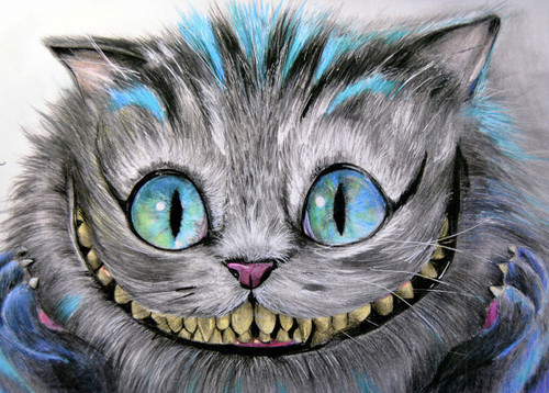 Cheshire Cat by Manuela Lai Canvas Giclee Art Print Alice In