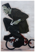 Eat My Dust by Mike Bell Fine Art Print Frankenstein 