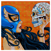 Mike Bell Mascara De La Muerte Canvas Giclee