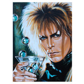 David Bowie The Goblin King Canvas