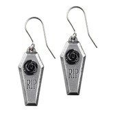 E432 - RIP Rose Earrings