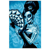 Blue Day of the Dead by Marcus Jones Canvas Giclee