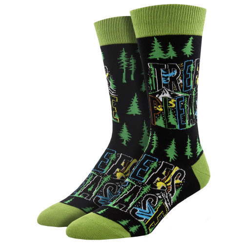 ATOMICCHILD TREES PLEASE SOCKS | PURPLE LEOPARD BOUTIQUE