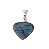 Labradorite sterling silver pendant. 