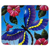 Blue Dragonfly Mousepad