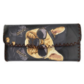 Bad Dog Frenchie Faux Leather Wallet