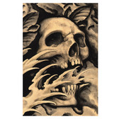 Clark North - Screaming Skull - Art Print