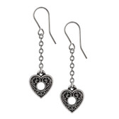 Alchemy Gothic - E471 - Planchette Earrings